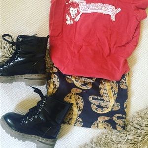 Mini Boden Snake Skirt